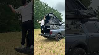 Reach New Heights with the Ford Ranger Rooftop Tent fordranger campinggear modifiedcars [upl. by Pierette]