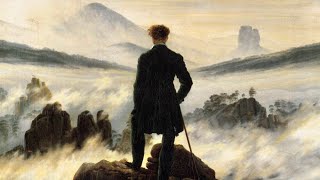 5 minuti con  Viandante sul mare di nebbia di Caspar David Friedrich [upl. by Enairb]