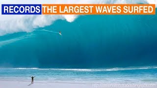 BIGGEST WAVES EVER SURFED IN HISTORY  LAS OLAS MÁS GRANDES JAMÁS SURFEADAS [upl. by Hervey]