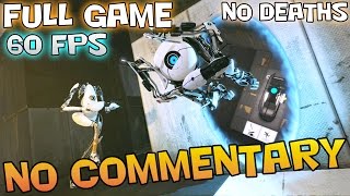 Portal 2 CoOp  Full Game Walkthrough [upl. by Suoicserp309]