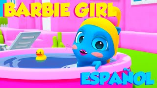 Barbie Girl  Aquadkmusic Parodia para toda la familia en ESPAÑOL  The Moonies Official sing in Spanish [upl. by Schwinn971]