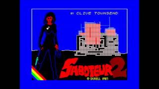 quotSaboteur 2quot title music ZX Spectrum 128k [upl. by Marlon]