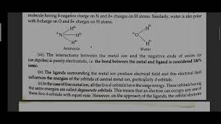 Audio recorded lecture on the topic MetalLigand bonding in transition metal complexes IC [upl. by Mathi619]