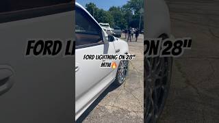 Ford Lightning on 28” MTW Sounding off 🔊🔊🔊 [upl. by Chalmers]