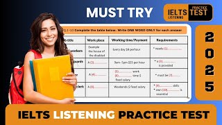 IELTS Listening Practice Test 2025 with Answers [upl. by Adroj]