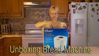 Unboxing OSTER Bread Machine [upl. by Nanor]