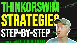 100 a day ThinkorSwim Strategy  FULL BUILD [upl. by Garnette438]