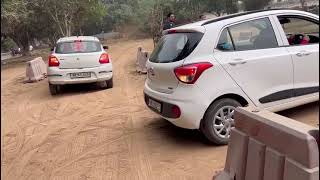 Driving licence test in Gurgaon for four wheeler  Driving test track in Gurgaon Haryana [upl. by Kwang]