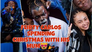 FLIRTY CARLOS ENJOYING CHRISTMAS WITH HER MUM 🎉🎅🤶THEY LOOK ALIKE 😻 commentator254 flirtycarlos [upl. by Sleinad]