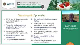 Mineral nutrition for avocado fruit quality  A brief review and recommendations  Daryl Joyce [upl. by Ariaz]