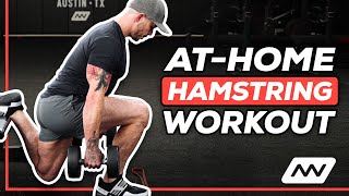 AtHome Hamstrings Workout for Beginners [upl. by Freudberg]