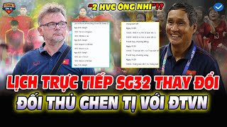 Lịch Trực Tiếp Seagame 32 Bất Ngờ Thay Đổi ĐTVN Hưởng Lợi Lớn Đối Thủ Ghen Tị Chạy Đua Tìm Lợi Thế [upl. by Corel375]