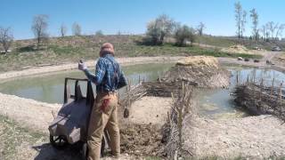 ABC acres Making and Filling Chinampa Bed Baskets  episode 030 [upl. by Ahsoj]