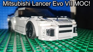 My Custom Mitsubishi Lancer Evo VII MOC [upl. by Barbur]