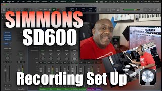 How To Record Simmons SD600 Drums in Logic Pro X Multiple Channels [upl. by Mihsah]