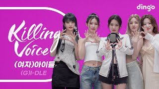 여자아이들GIDLE의 킬링보이스를 라이브로  퀸카 TOMBOY 말리지마 POPSTARS MY BAG 한 덤디덤디 딩고뮤직  Dingo Music [upl. by Anaytat161]