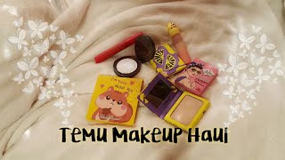 Temu Makeup Haul  Not Sponsored [upl. by Nel]