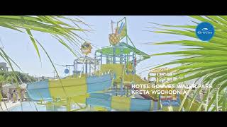 KRETA WSCHODNIA  Hotel Gouves Waterpark  GRECOS [upl. by Yadsendew]