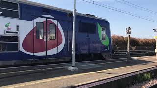 RER D  Départ d’un Z20500 VUPE en gare de VilleneuveSaintGeorges [upl. by Lanae]