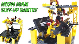 Lego Iron Man suit up gantry for stop motion moc [upl. by Shien587]