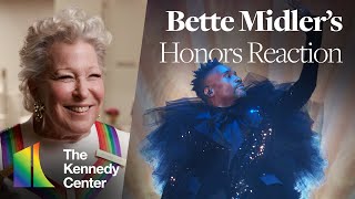 Bette Midler on Receiving a Kennedy Center Honor [upl. by Gilbert]