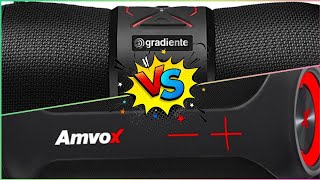 Gradiente Speaker Aqua VS Amvox Duo X [upl. by Nodnyl991]