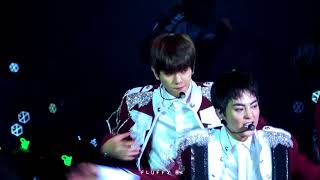 4K 180810 엑소 EXO ElyXiOn dot in Macau  Growl  Baekhyun 백현 Focus 직캠 [upl. by Nicholas241]