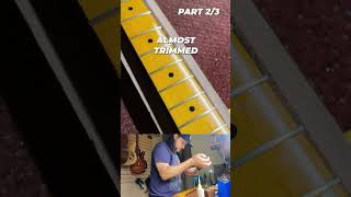 Japanese Fender Stratocaster Refret  Part 2 of 3 [upl. by Parthena]