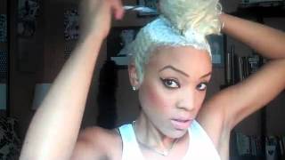 How To Bleach Your Roots Like A ROCKSTARR BLONDE BOMBSHELLS‬‏ [upl. by Eimat]