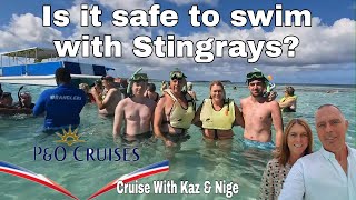 PampO Caribbean Cruise shore excursion Antigua Stingray City [upl. by Danni]