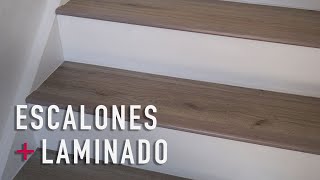 Renueva Escalones con Piso Laminado [upl. by Smart]