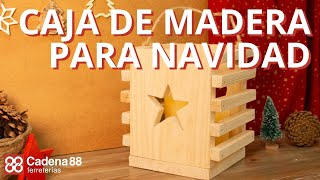 Cajas de madera con motivos navideños [upl. by Mack]