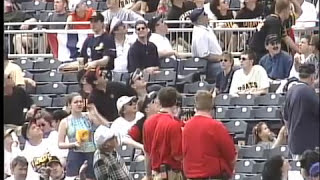 New PNC Park Pittsburgh Pirates vs Cincinnati Reds Opening First Day April 2001 Three Rivers Stadium [upl. by Arsuy]