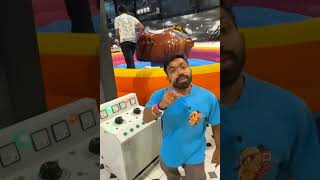 Trampoline Park Mein Masti viralvideo gudduvlogs shortsviral comedy [upl. by Honeyman968]