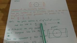 Enveloping cylinder  definition [upl. by Free27]