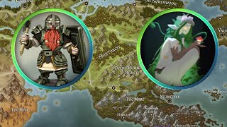 Echalon Campaign Game 0B The Dwarf and the Dryad [upl. by Ahtikal]