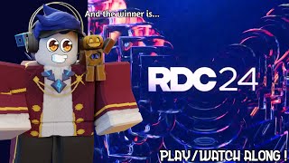 ROBLOX INNOVATION AWARDS LIVESTREAM  TDS WILL WIN   RDC 2024 [upl. by Ananna]