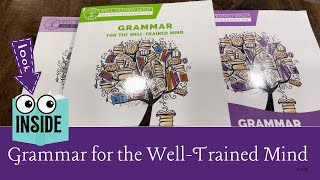 LETS TAKE A LOOK INSIDE GRAMMAR FOR THE WELLTRAINED MIND  BOOK FLIP THROUGH [upl. by Pavior]