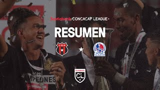 Scotiabank Concacaf League 2022 Resumen  Alajuelense vs Olimpia [upl. by Ford]