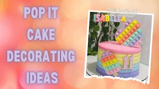 Trending Pop It Cake Decorating Ideas For Beginners [upl. by Ursola419]