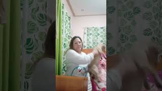 Bagong Ligo Yern kaya laro2 muna kay Mommy G si Makulit na Chitchay Langga ni Mommy G [upl. by Pliam983]