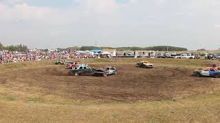 Virden MB Demo Derby Consolation Heat 1 2024 [upl. by Rollin889]