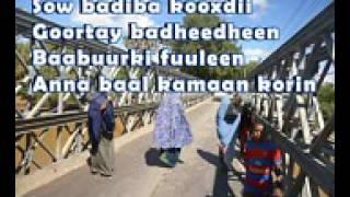 Heesta Baladweyn Abwaan Hadraawi iyo Fannaan Xasan Aaden Samatar [upl. by Attenal321]