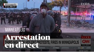 Un journaliste de CNN menotté en direct alors qu’il couvrait les émeutes à Minneapolis [upl. by Kos134]