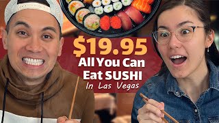 1995 ALL YOU CAN EAT SUSHI in Las Vegas  Umami [upl. by Triplett]