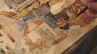 Singapore Watercolour Oil Painting Class Ng Woon Lam nws mfa [upl. by Dayna41]