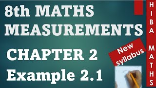 8th maths chapter 2 example 21 tn samacheer hiba maths [upl. by Idonah137]