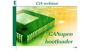 CANopen bootloader webinar – 20240124 R Zitzmann CiA [upl. by Mcgill]