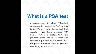 Lets Talk PSA Test for prostate cancer [upl. by Elianore]