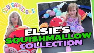 Elsies SQUISHMALLOWS Takeover Super Squishy Collection Showcase [upl. by Darcey]